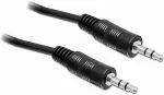 DeLOCK Klinkekabel 3,5mm -> 3,5mm St/St 2.50m schwarz