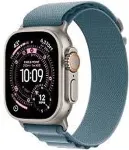 APPLE Watch Ultra 3&Acirc;&nbsp;GPS + Cellular&Acirc;&nbsp;49mm&Acirc;&nbsp;Natural Titanium Case with Light Blue Alpine Loop - Small