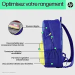 Hp CAMPUS BLUE BACKPACK .