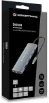 CONCEPTRONIC HUB USB CONCEPTRONIC 10-1 dokk USB-C->HDMI/2xUSB-C/3xUSB-A/+ 20cm gr