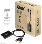 Club 3D Club3D Adapter DisplayPort > DVI-D HDCP OFF aktiv St/Bu retail