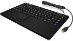 Klaviatuur KEYSONIC Industrie-TAS, Touchpad, IP68, BK, KSK-5230 IN (CH)