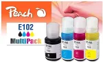 Tooner Peach Patrone Epson CISS 102 MultiPack bk,c,m,y remanufactured