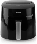 Frit&uuml;&uuml;r Nedis KAAF170BK fryer Single 7.2 L Stand-alone 1800 W Hot air fryer Black
