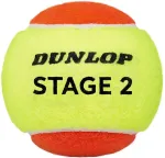 Dunlop Tennis balls STAGE 2 ORANGE 3PET ITF (suitable for beach tennis)