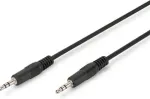Digitus Audio-Anschlusskabel, Stereo, 2,5m, schwarz