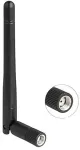 DELOCK WL-Antenne RP-SMA 2dBi Kippgelenk schwarz