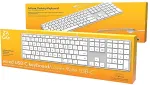 Zagg Wired USB-C Keyboard Apple Silver Czech/Slov