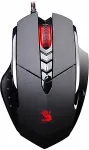 Hiir A4Tech V7M, USB, Optical, Gaming, Black, Red, Image