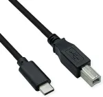 ROLINE 11.02.8337 USB cable USB 2.0 3 m USB C USB B Black