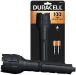 Duracell Rubber flashlight 100 LM 2AA