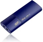 M&auml;lukaart Silicon-Power SILICON POWER Blaze B05 - USB-Flash-Laufwerk - 128GB - USB3.0 - Marineblau (SP128GBUF3B05V1D)