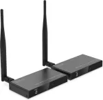 ASSMANN ELECTRONIC Digitus Wireless HDMI Extender/Splitter Set (100m, 1x4) | DS-55346 | Black