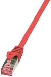 LOGILINK PrimeLine - Patch-Kabel - RJ-45 (M) - RJ-45 (M) - 3 m - SFTP, PiMF - CAT 6 - gepresst, glatt, halogenfrei - Rot (CQ2064S)