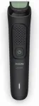 PHILIPS Multigroom series 3000 8-in-1, Face and Hair MG3930/15 8 tools Self-sharpening steel blades Up to 60 min run time Rinseable attachments