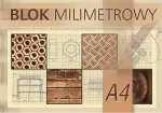Kreska Millimeetripaber A3, 80g, 20 lehte