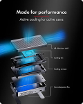 No name ICY BOX Heart RAID 2818 2-fach RAID Geh&auml;use M2 NVMe 2280