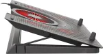 GENESIS Laptop cooling pad, OXID 550 15.6-17.3 5 FANS, LED LIGHT, 1 USB | Genesis | Laptop cooling pad, OXID 550 | 400 x 280 x 55 mm | Black