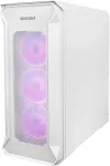 Korpus NATEC Computer case Genesis IRID 505 ARGB V2/Midi Tower/Transpar./White