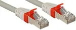 Lindy Patchkabel Cat6(A) SSTP / S/FTP PIMF grau 20m 10Gbit