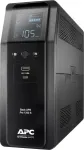 UPS Apc Schneider Electric Back- Pro, tower, 230V, 8x IEC C13 outlets, sine wave, AVR, USB Type A+C ports, LCD, user-replaceable battery | BR1200SI | 1200 VA | 720 W