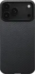 Pitaka Kaitse&uuml;mbris Ultra-Slim, Apple iPhone 17 Pro Max, must/hall, &uuml;li&otilde;huke, MagSafe &uuml;hilduv,