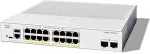 Cisco Catalyst 1300-16P-2G Managed Switch, 16 Port GE, PoE, 2x1GE SFP, Limited Lifetime Protection (C1300-16P-2G)