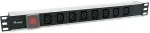 EQUIP 19" Steckdosenleiste 8xIEC C13+Switch->St.IEC320 C14