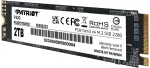 K&otilde;vaketas Patriot P320 2TB, SSD PCIe 3.0 x4, NVMe 1.3, M.2 2280