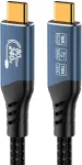 PREMIUMCORD USB4&trade; Version2.0 80Gbps 16K@60Hz 240W Thunderbolt 3 and 4 cable 1.5m
