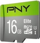 M&auml;lukaart PNY Technologies PNY Elite microSDHC 16GB UHS-I Class 10