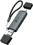 V&otilde;rgukaart TP-Link UA430D USB 3.0 Type-C & Type-A to SD & microSD 3.0 Adapter