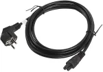 LANBERG Netzkabel CEE 7/7 90&deg;->IEC 320 C5(MICKEY) 3,0m VDE