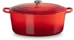 No name Le Creuset Signature ovaalne praepann 40cm cherry red (21178400602430)