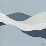 Home4you &Otilde;limaal 100x100cm, abstraktne meri
