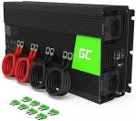 GREEN CELL INV10 power adapter/inverter Auto 2000 W Black