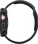 Spigen Kaitse&uuml;mbris Rugged Armor, Apple Watch SE 3 / SE (2024/2023/2022) / SE / 6 / 5 / 4 (44mm) / Series 9 / 8 / 7 (45mm), must,