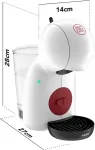 Kohvimasin Krups KP 1A35 Piccolo XS Dolce Gusto red/black