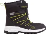 Kappa Floki Tex Kids Shoes Black-Lime 260975K 1133