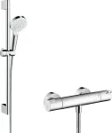 HANSGROHE Crometta shower system Chrome, White