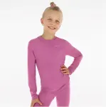 Viking Bielizna dziecięca Flam Kids Set Merino r&oacute;żowa 116/128