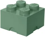 Room Copenhagen LEGO Storage Brick 4 sand green - RC40031747
