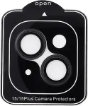 APPLE Lens shield for iPhone 15 / 15 Plus (black)