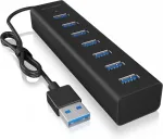 IcyBox ICY BOX IB-HUB1700-U3 7-Port USB HUB+powerada