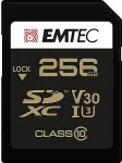 M&auml;lukaart Emtec SD 256GB UHS-I U3 V30 SpeedIN Pro