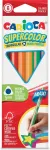 Carioca V&auml;rvipliiatsid SUPERCOLOR MAXI, 6 v&auml;rvi