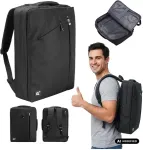 Maclean Laptop Backpack black, waterproof RS203 B