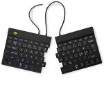 Klaviatuur R-GO Tools Ergonomic keyboard R-Go Split Break v2 with break software, ergonomic split keyboard, QWERTY (NORDIC), Wired, black