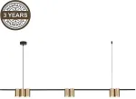 No name PENDANT LIGHT PORI 7XGU10 ML0372 GOLD