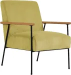 Home4you Tugitool JADE 63x75,5xH85,5cm, kollane